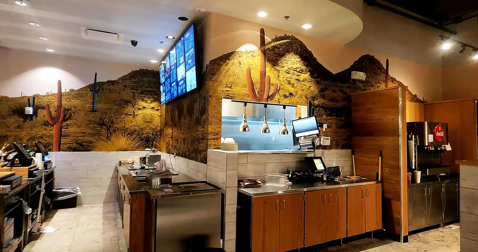 Large Mural - Mailloux Wall Covering | Tucson AZ 5 Mailloux Wall Covering for a restaurant in Tucson, AZ